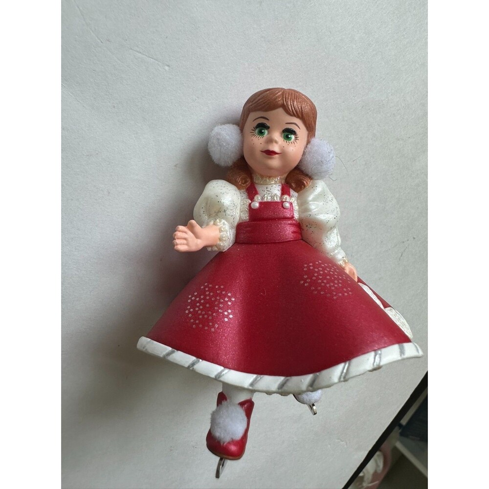 Hallmark 2003 Madame Alexander Snowflake Skater Christmas Holiday Ornament